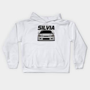 Silvia S15 Silver Kids Hoodie